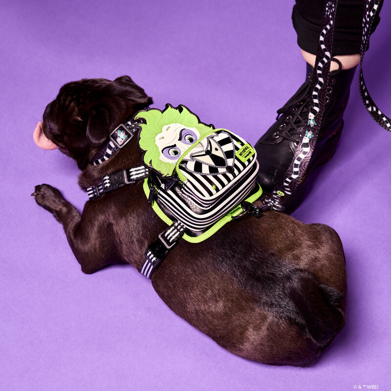 Loungefly Pets Beetlejuice Cosplay Mini Backpack Dog Harness LF Lovers