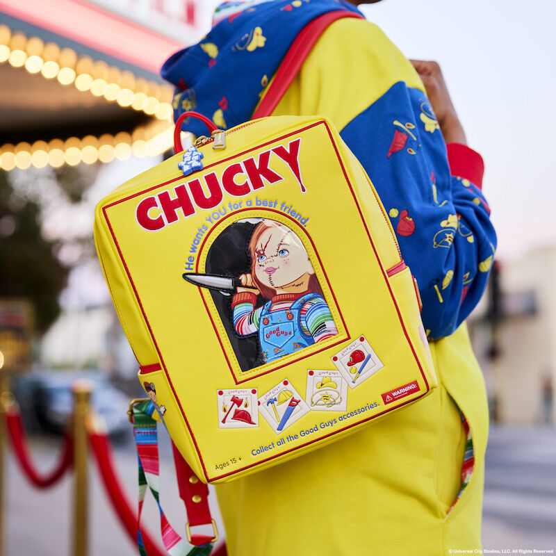 Child’s play chucky mini selling backpack / crossbody purse