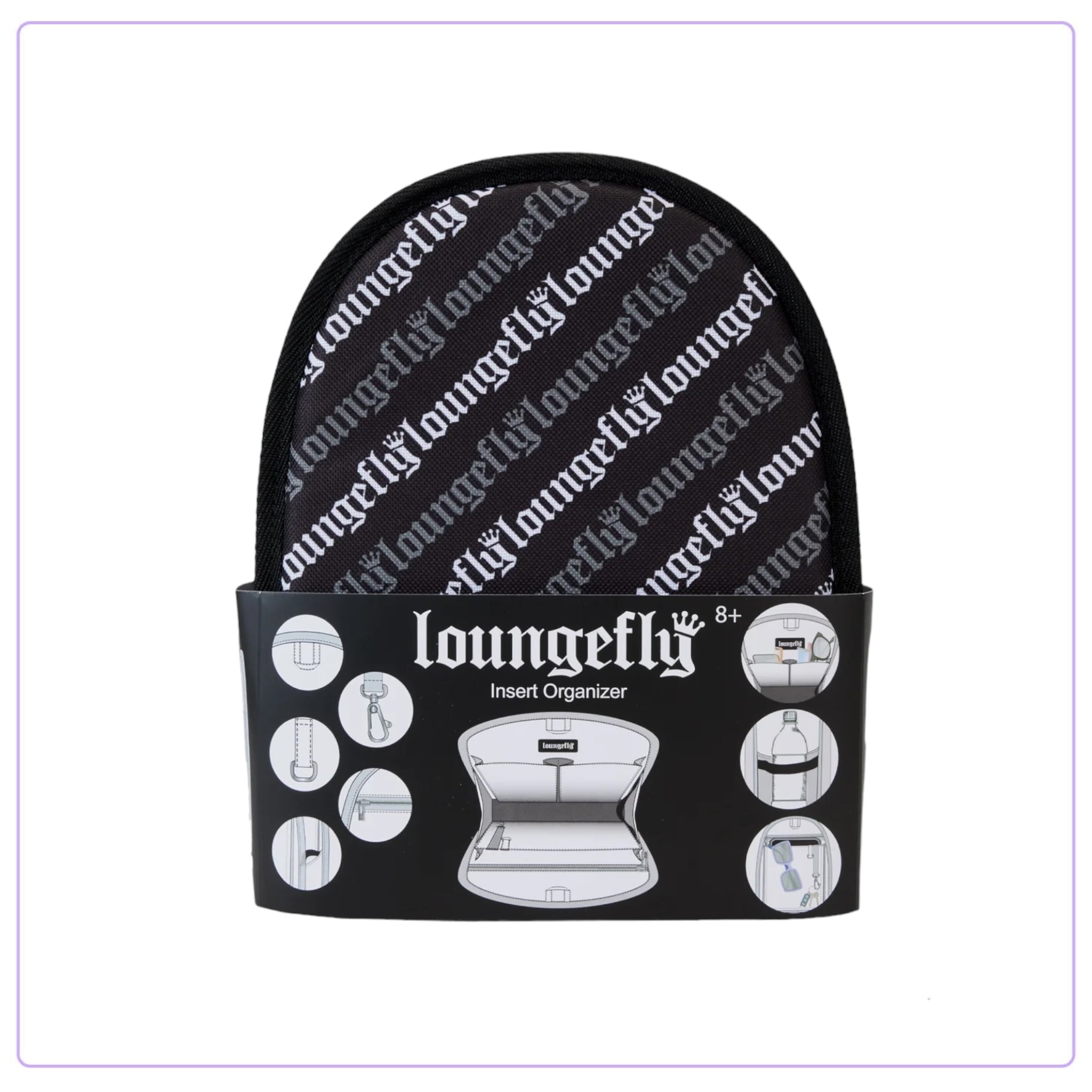 Loungefly Marvel store Backpack Organizer