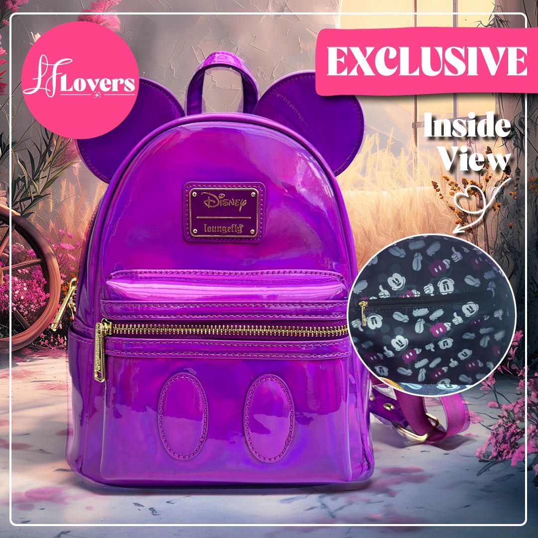 Loungefly purple potion backpack online