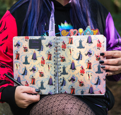 Loungefly Disney Villains Tab Journal