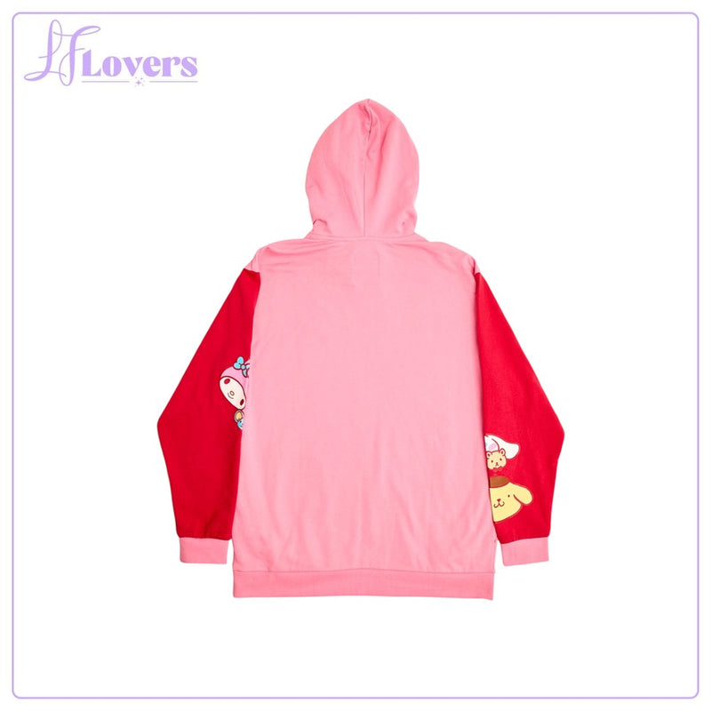 Load image into Gallery viewer, Loungefly Sanrio &amp; Friends Unisex Hoodie - PRE ORDER
