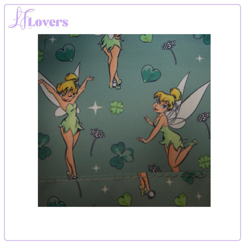 Load image into Gallery viewer, Loungefly Disney Tinker Bell 4-Leaf Clover Tote Bag With Coin Bag - PRE ORDER
