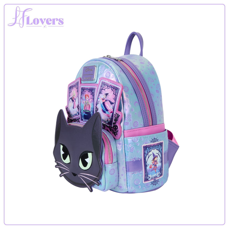 Load image into Gallery viewer, Loungefly Disney Hocus Pocus Tarot Binx Mini Backpack - PRE ORDER
