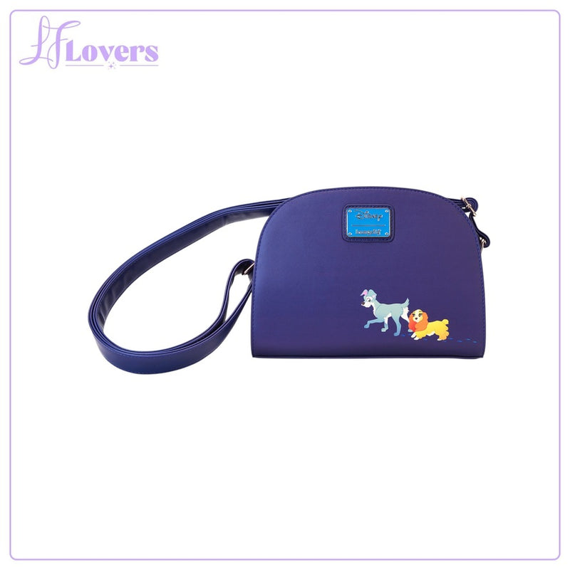 Load image into Gallery viewer, Loungefly Disney Lady And The Tramp 70th Anniversary Crossbody - PRE ORDER
