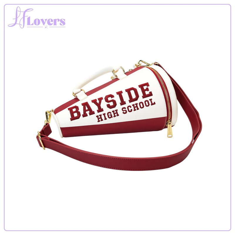 Load image into Gallery viewer, Loungefly Universal Saved By The Bell Bayside High Megaphone Figural Crossbody - PRE ORDER
