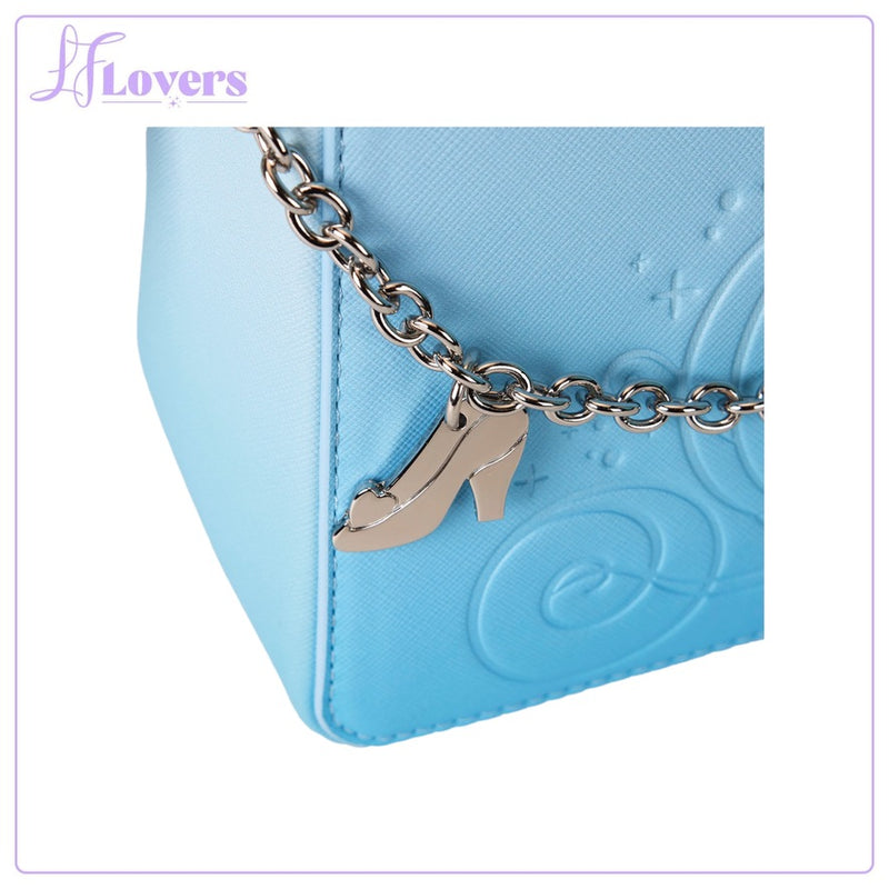 Load image into Gallery viewer, Loungefly Disney Cinderella 75th Anniversary Crossbody - PRE ORDER
