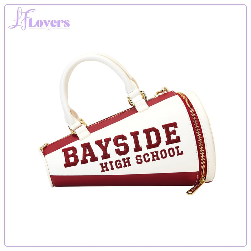 Load image into Gallery viewer, Loungefly Universal Saved By The Bell Bayside High Megaphone Figural Crossbody - PRE ORDER
