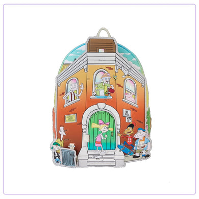 Loungefly Nickelodeon Hey Arnold House Mini Backpack - PRE ORDER