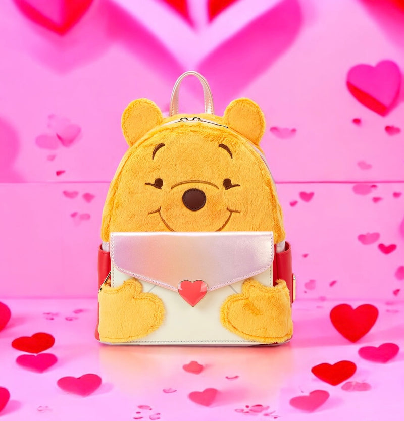 Load image into Gallery viewer, Loungefly Disney Winnie The Pooh Love Letter Mini Backpack - PRE ORDER
