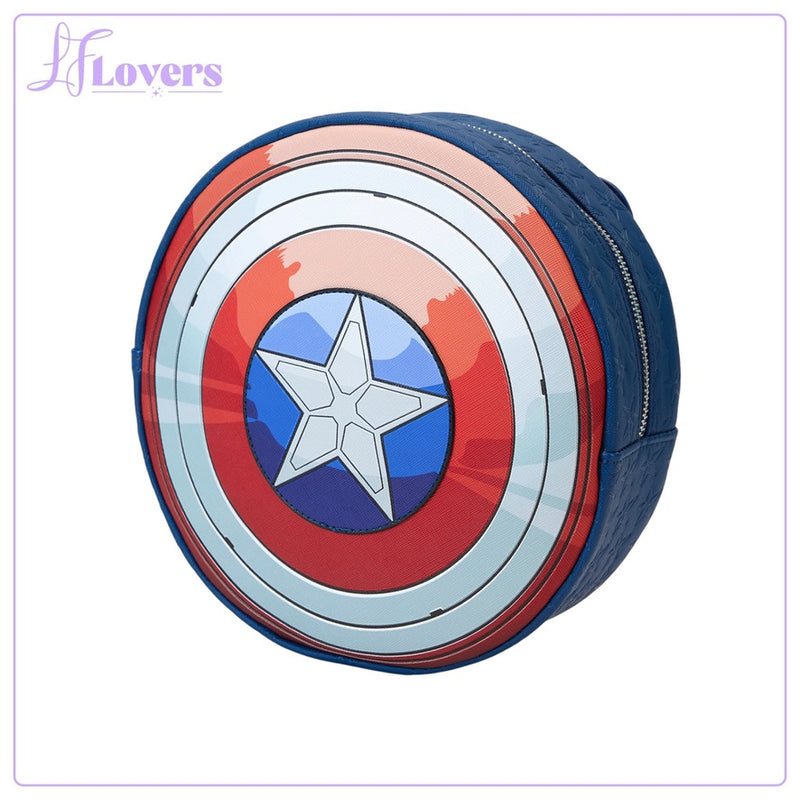 Load image into Gallery viewer, Loungefly Marvel Captain America Brave New World Wings Crossbody
