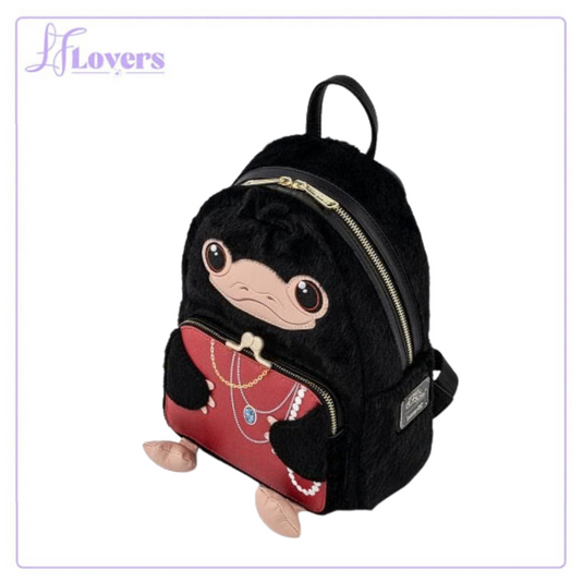 Loungefly Fantastic Beasts Niffler Plush Cosplay Mini Backpack