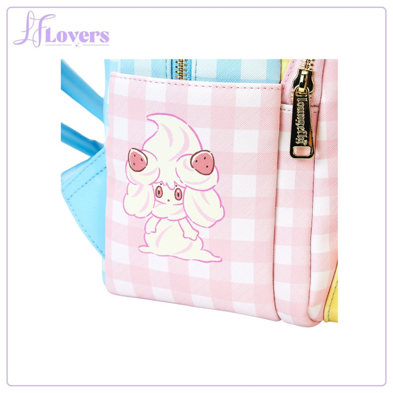 Load image into Gallery viewer, Loungefly Pokemon Cafe Triple Pocket Backpack - PRE ORDER
