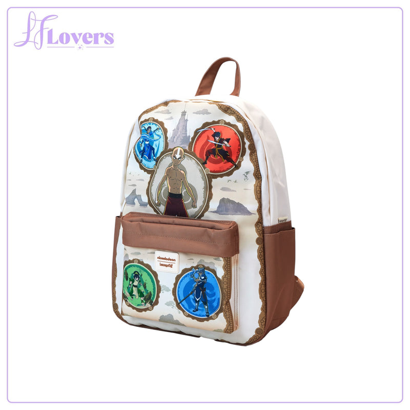 Load image into Gallery viewer, Loungefly Nickelodeon Avatar The Last Airbender Nylon Full Size Backpack - PRE ORDER
