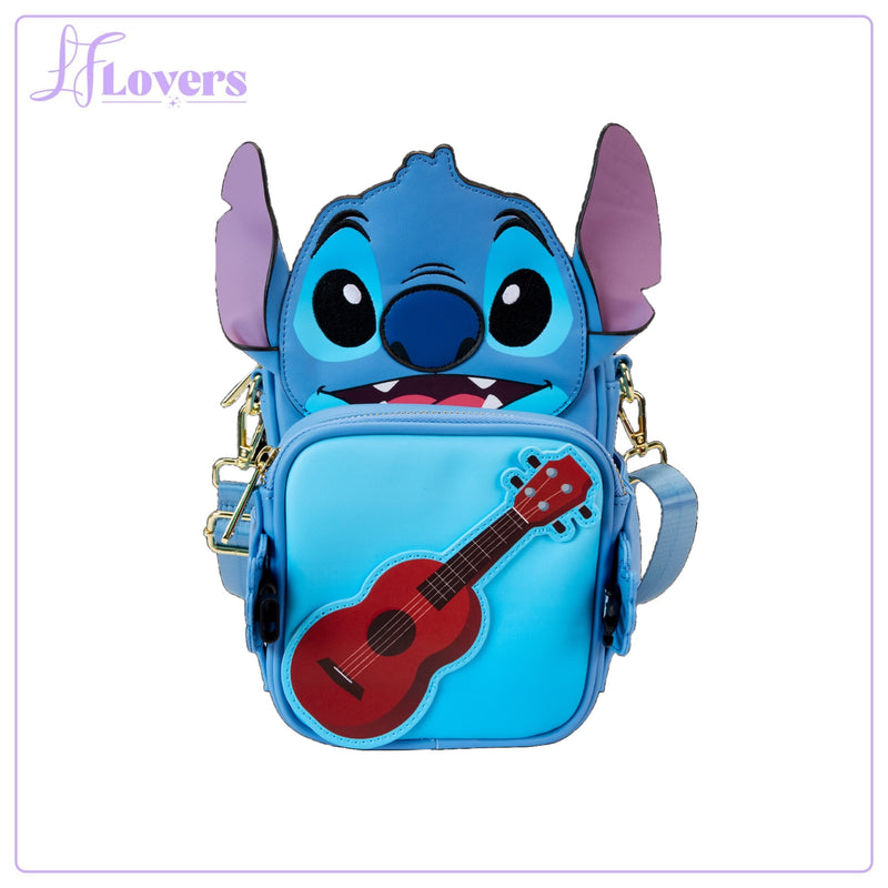 Load image into Gallery viewer, Loungefly Disney Stitch Camping Crossbuddies Bag

