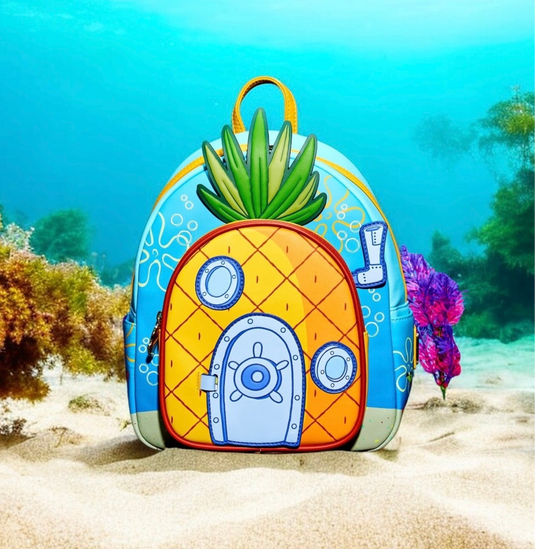 Loungefly Nickelodeon Spongebob Squarepants Pineapple House Mini Backpack