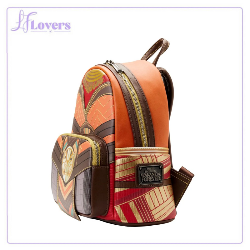 Load image into Gallery viewer, Loungefly Marvel Black Panther Okoye Cosplay Mini Backpack
