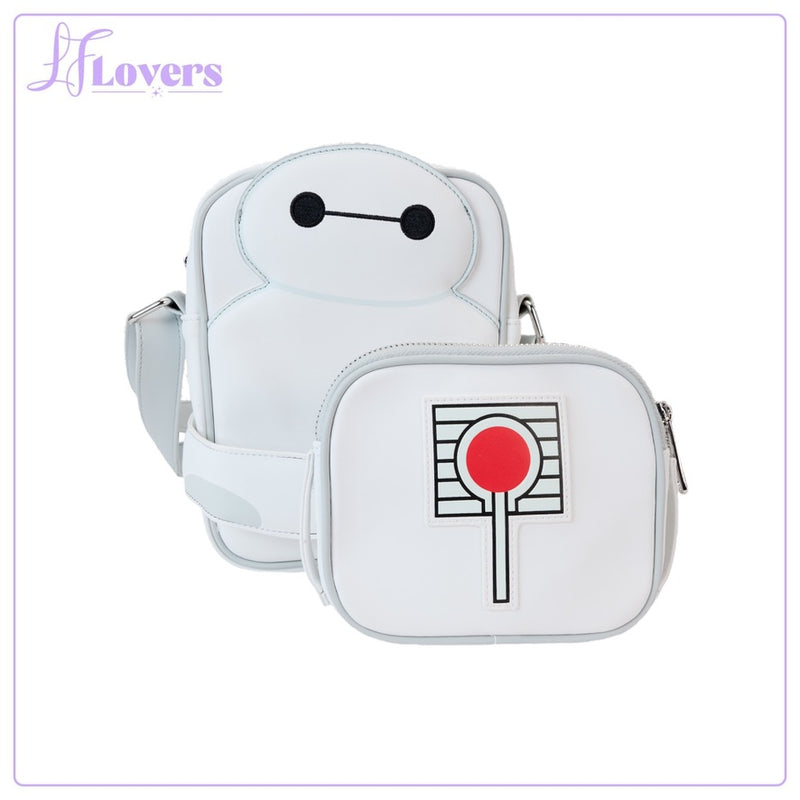 Load image into Gallery viewer, Loungefly Disney Big Hero 6 10th Anniversary Baymax Crossbuddies Bag
