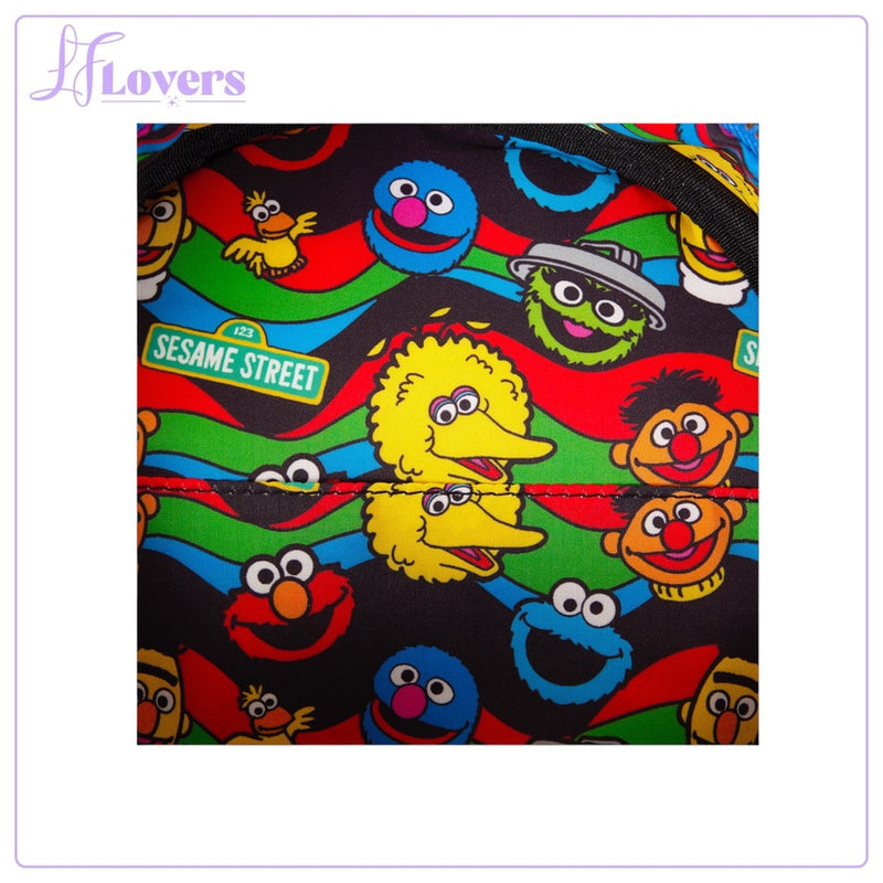 Load image into Gallery viewer, Loungefly Sesame Street Lenticular Retro TV Crossbody - PRE ORDER
