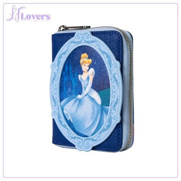 Load image into Gallery viewer, Loungefly Disney Cinderella 75th Anniversary Zip Around Wallet
