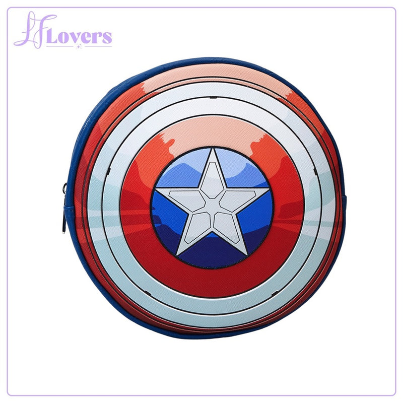 Load image into Gallery viewer, Loungefly Marvel Captain America Brave New World Wings Crossbody
