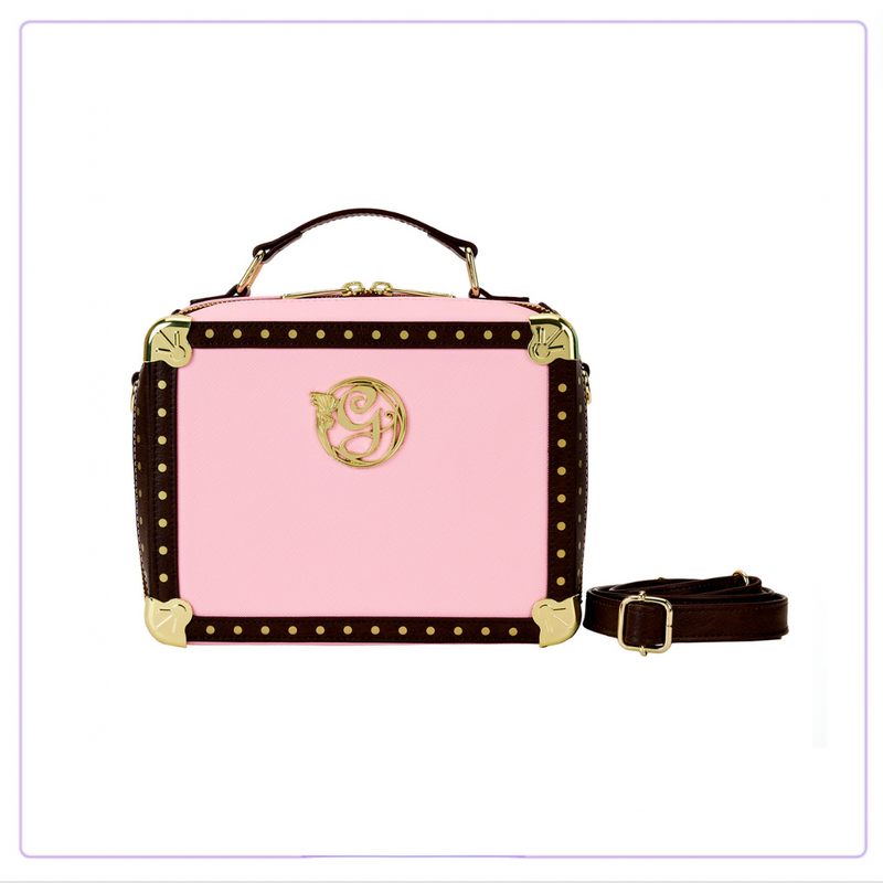 Load image into Gallery viewer, Loungefly Wicked Glinda Trunk Crossbody Bag
