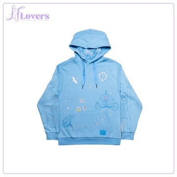 Load image into Gallery viewer, Loungefly Disney Cinderella 75th Anniversary Hoodie - PRE ORDER
