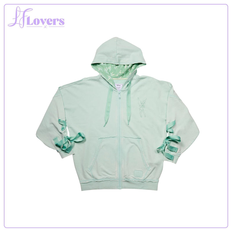 Load image into Gallery viewer, Loungefly Disney Tinker Bell Unisex Zip Hoodie
