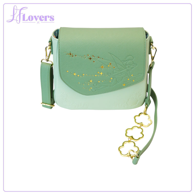 Load image into Gallery viewer, Loungefly Disney Tinker Bell 4-Leaf Clover Crossbody - PRE ORDER
