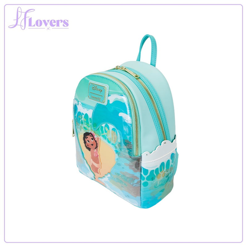 Load image into Gallery viewer, Loungefly Disney Moana Ocean Waves Mini Backpack
