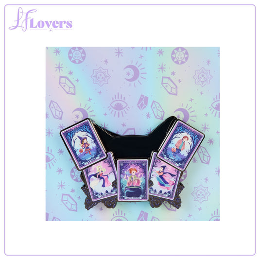 Loungefly Disney Hocus Pocus Tarot Binx Glow In The Dark Sliding Collector Box Pin