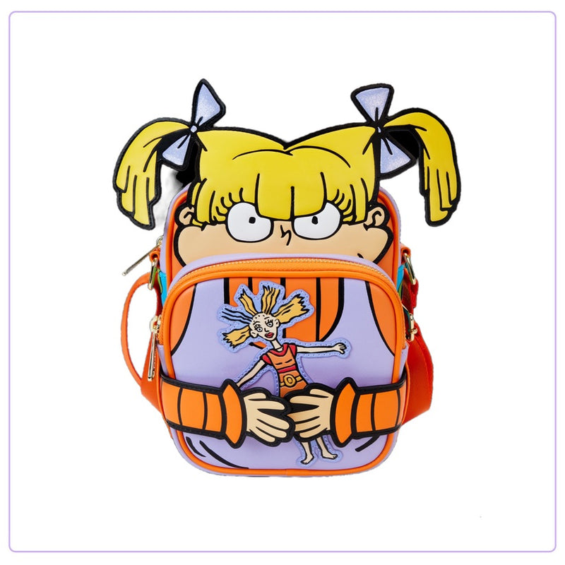 Load image into Gallery viewer, Loungefly Nickelodeon Angelica Crossbuddies Bag - PRE ORDER
