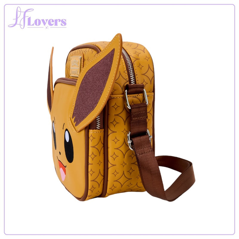 Load image into Gallery viewer, Loungefly Pokemon Eevee Cosplay Passport Bag
