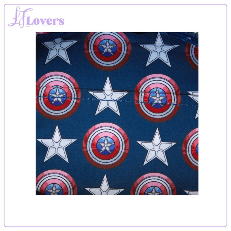 Load image into Gallery viewer, Loungefly Marvel Captain America Brave New World Wings Crossbody
