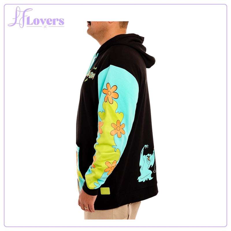 Load image into Gallery viewer, Loungefly Warner Brothers Scooby Doo Mystery Machine Hooded Sweatshirt - PRE ORDER - LF Lovers
