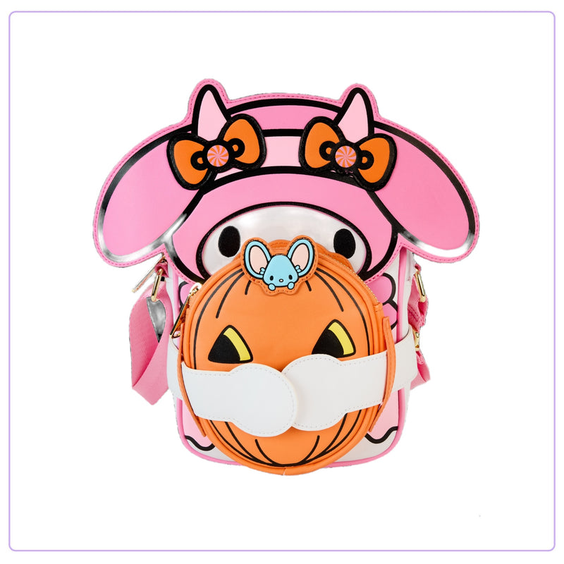 Load image into Gallery viewer, Loungefly Sanrio My Melody Devil Crossbuddies Bag
