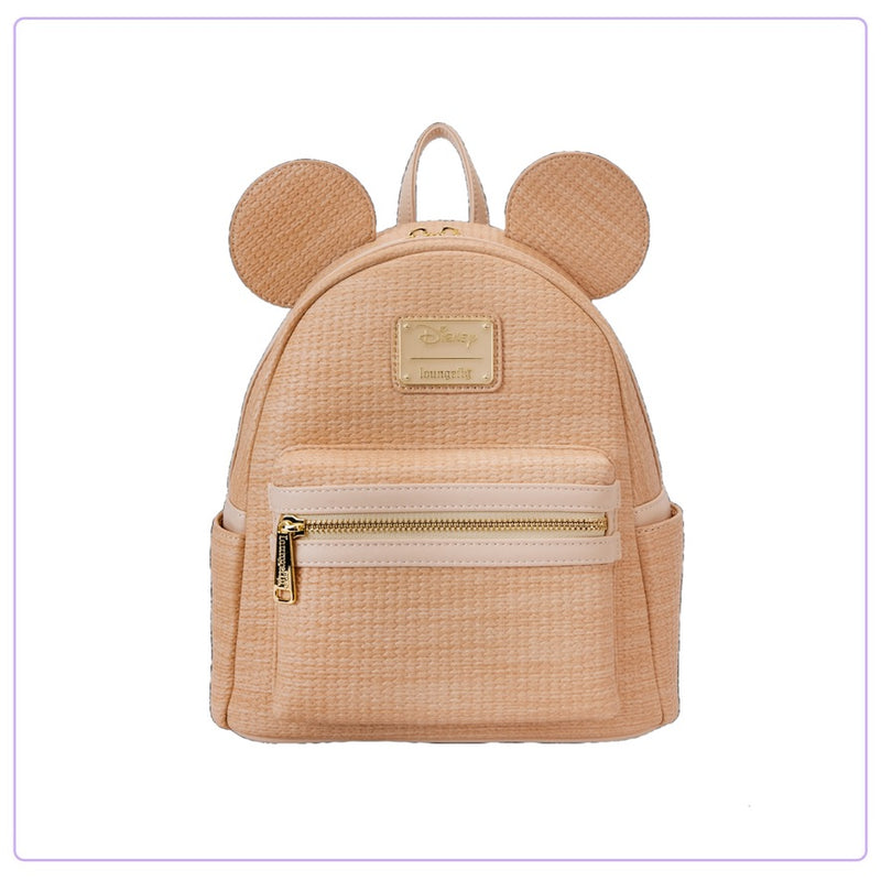 Load image into Gallery viewer, Loungefly Disney Mickey Straw Cosplay Mini Backpack
