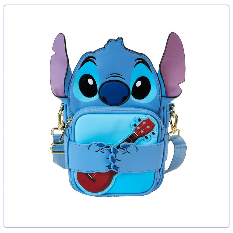 Load image into Gallery viewer, Loungefly Disney Stitch Camping Crossbuddies Bag
