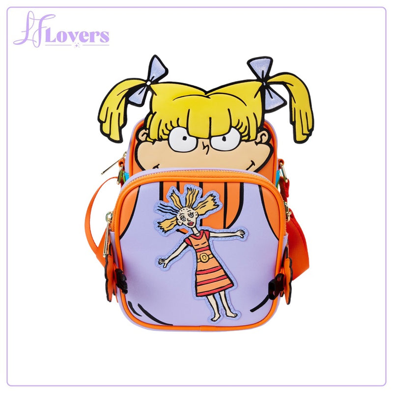 Load image into Gallery viewer, Loungefly Nickelodeon Angelica Crossbuddies Bag - PRE ORDER
