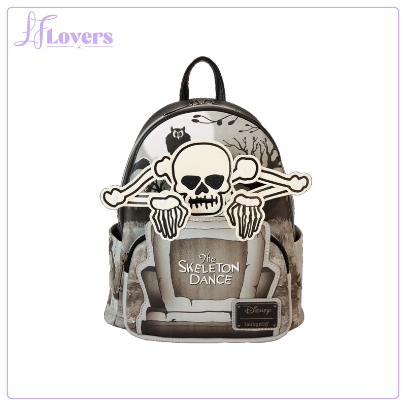 Load image into Gallery viewer, Loungefly Disney Skeleton Dance Mini Backpack
