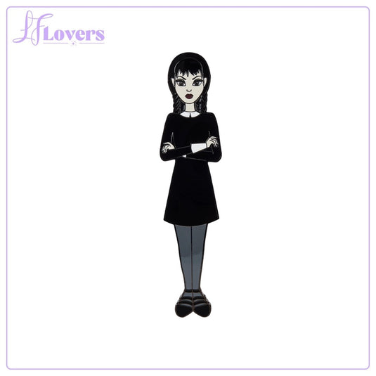 Loungefly MGM Wednesday Addams Paper Doll Pin