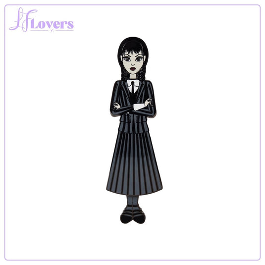 Loungefly MGM Wednesday Addams Paper Doll Pin