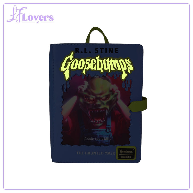 Load image into Gallery viewer, Loungefly Goosebumps Haunted Mask Mini Backpack
