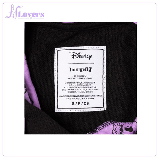 Loungefly Disney Villains Colour Block Hooded Sweatshirt