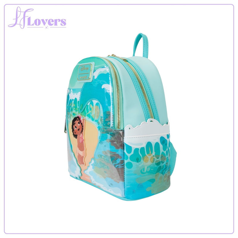 Load image into Gallery viewer, Loungefly Disney Moana Ocean Waves Mini Backpack
