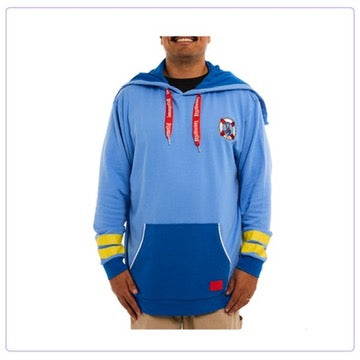 Load image into Gallery viewer, Loungefly Disney Donald Duck 90th Anniversary Hooded Sweatshirt
