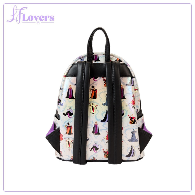 Load image into Gallery viewer, Loungefly Disney Villains Iridescent Mini Backpack
