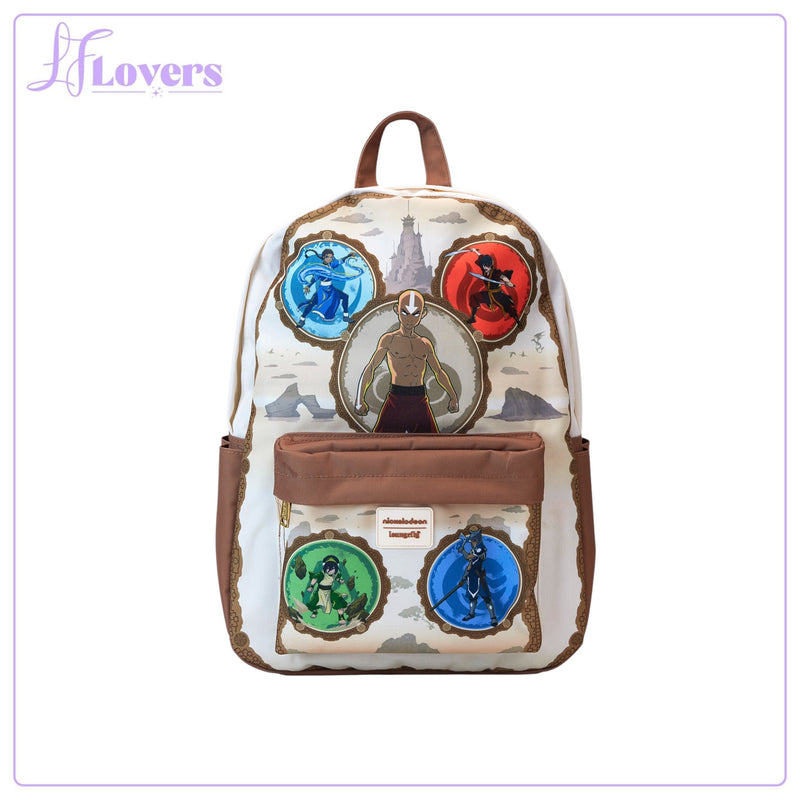 Load image into Gallery viewer, Loungefly Nickelodeon Avatar The Last Airbender Nylon Full Size Backpack - PRE ORDER
