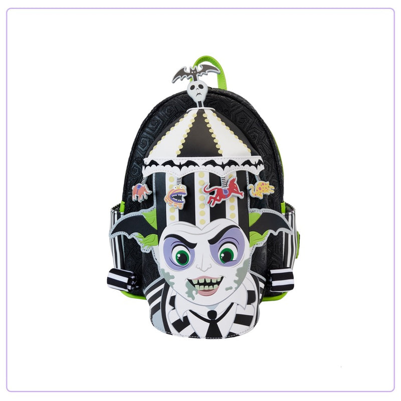 Load image into Gallery viewer, Loungefly Beetlejuice Carousel Light Up Mini Backpack - PRE ORDER
