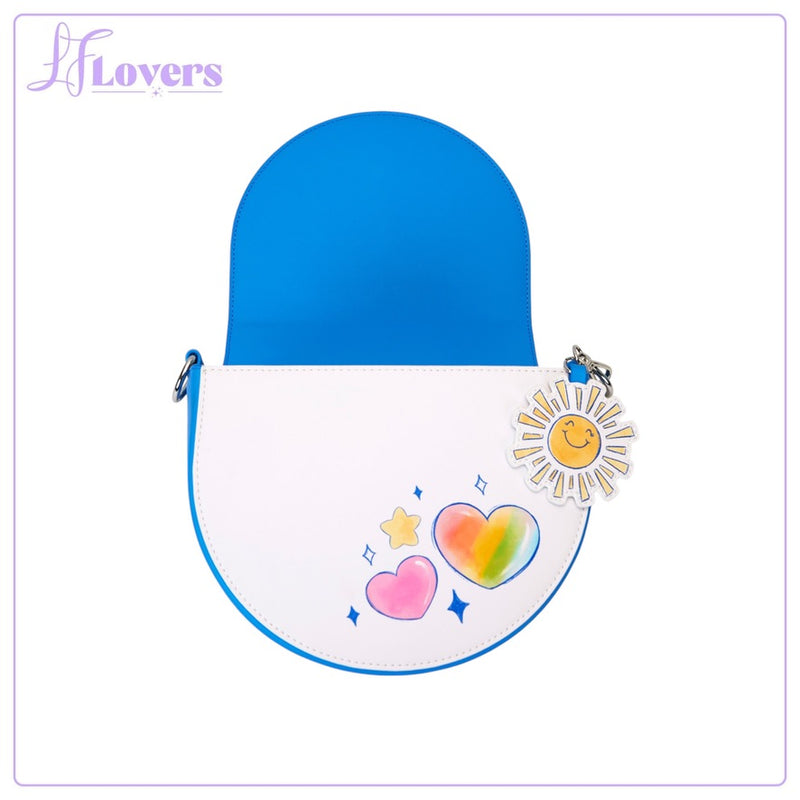 Load image into Gallery viewer, Loungefly Care Bears Rainbow Handle Crossbody
